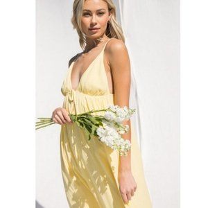 74422 Plunging Maxi Dress